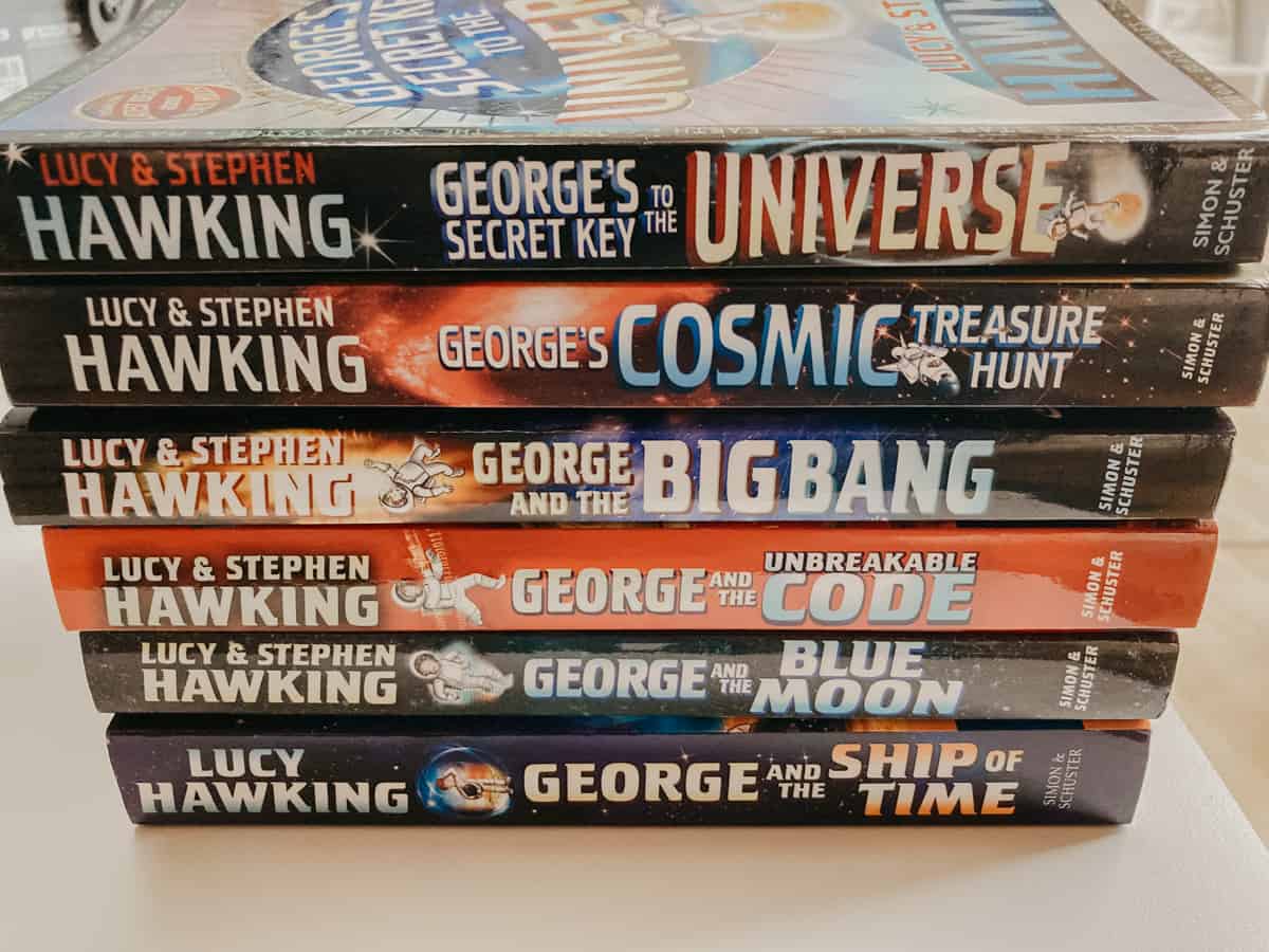 George's Secret Key to the Universe series by Lucy and Stephen Hawking
