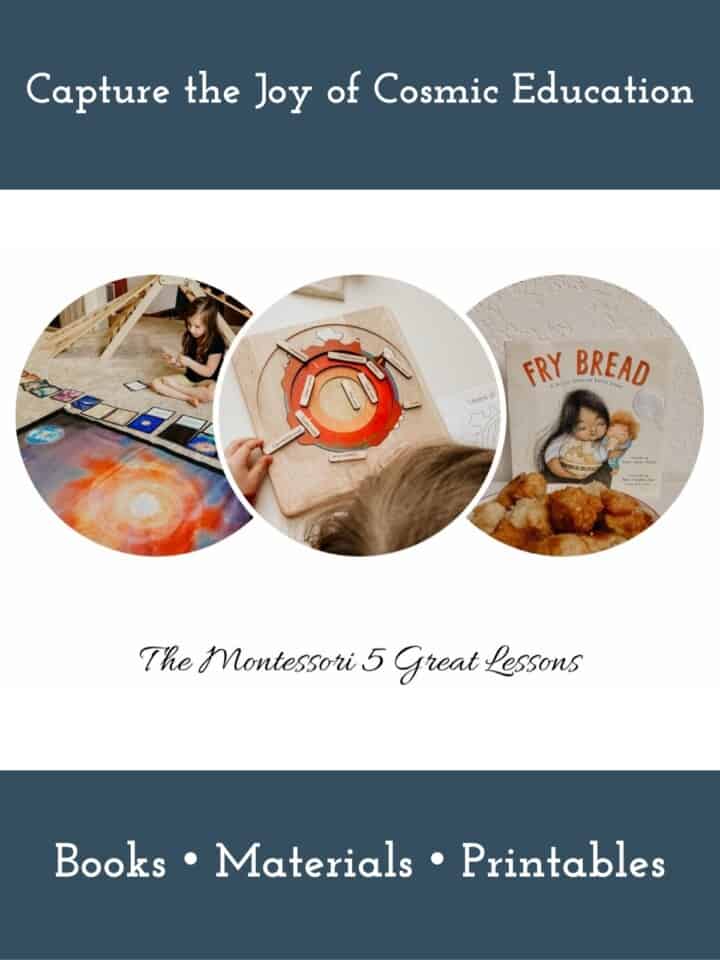 Graphic for The Montessori 5 Great Lessons Course